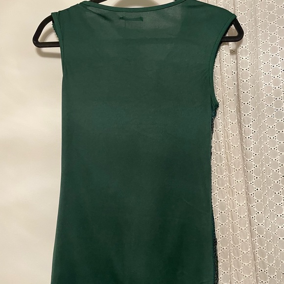 Green Sequin Top - Picture 4 of 5